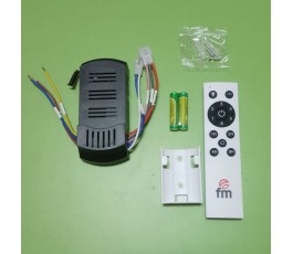 Receptor + mando ventilador...